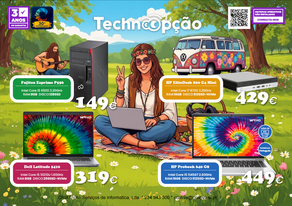 Technoopção de Março