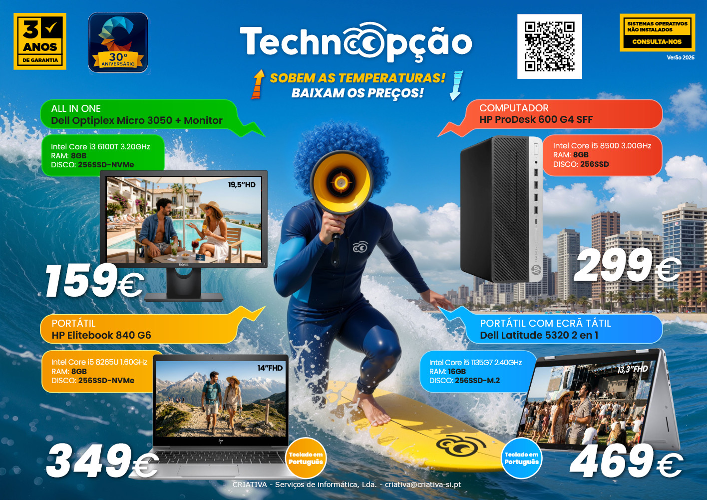 Conheça o folheto de JULHO